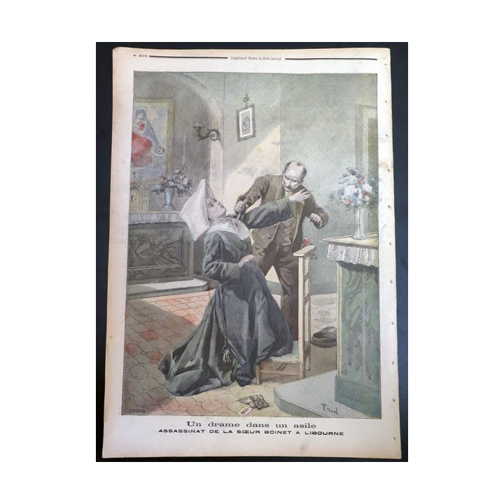 Le petit journal supplément illustré N° 411 du dimanche 2 Octobre 1898