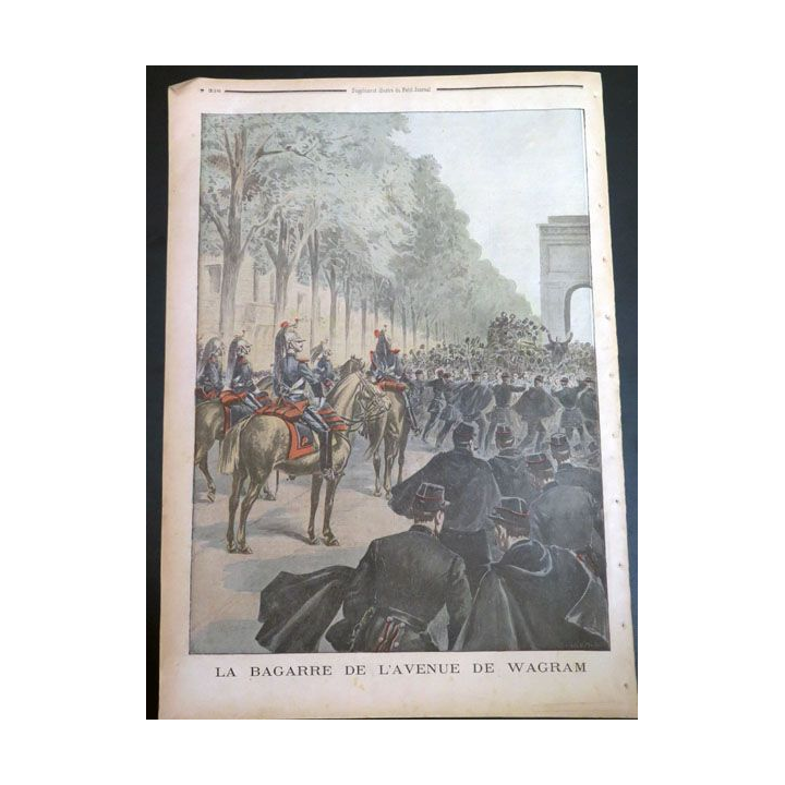 Le petit journal supplément illustré N° 413 du dimanche 16 Octobre 1898 