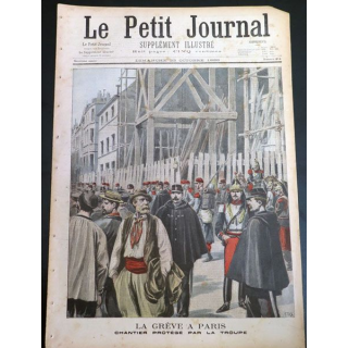 Le petit journal supplément illustré N° 414 du dimanche 23 Octobre 1898 