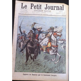 Le petit journal supplément illustré N° 415 du dimanche 30 Octobre 1898 