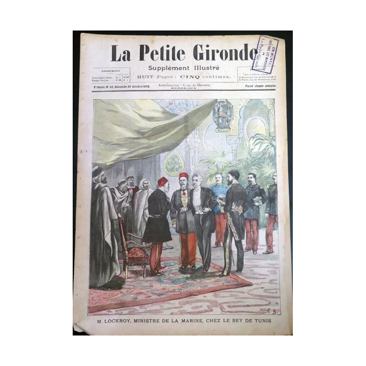 La Petite Gironde supplément illustré N° 38 du dimanche 30 Octobre 1898