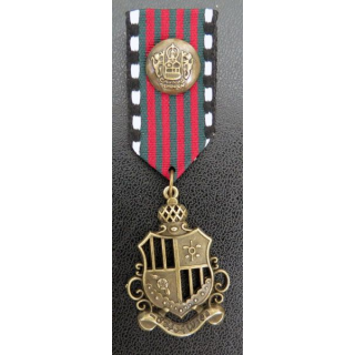 MEDAILLES JOUETS : Médaille pour déguisemant enfants en métal embouti 