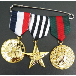 MEDAILLES JOUETS : groupe de 3 Médailles ordonnance