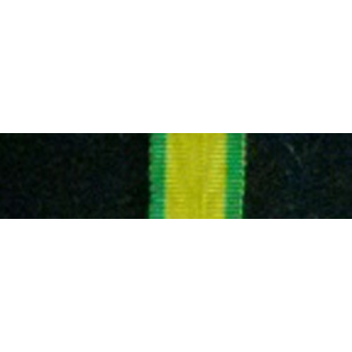 FRANCE : RUBAN MINIATURE DE LA MÉDAILLE MILITAIRE