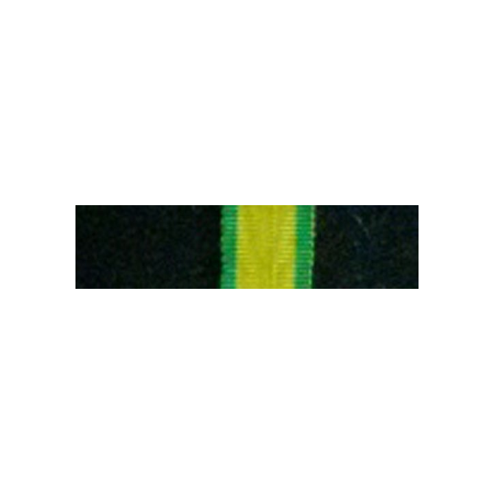 FRANCE : RUBAN MINIATURE DE LA MÉDAILLE MILITAIRE