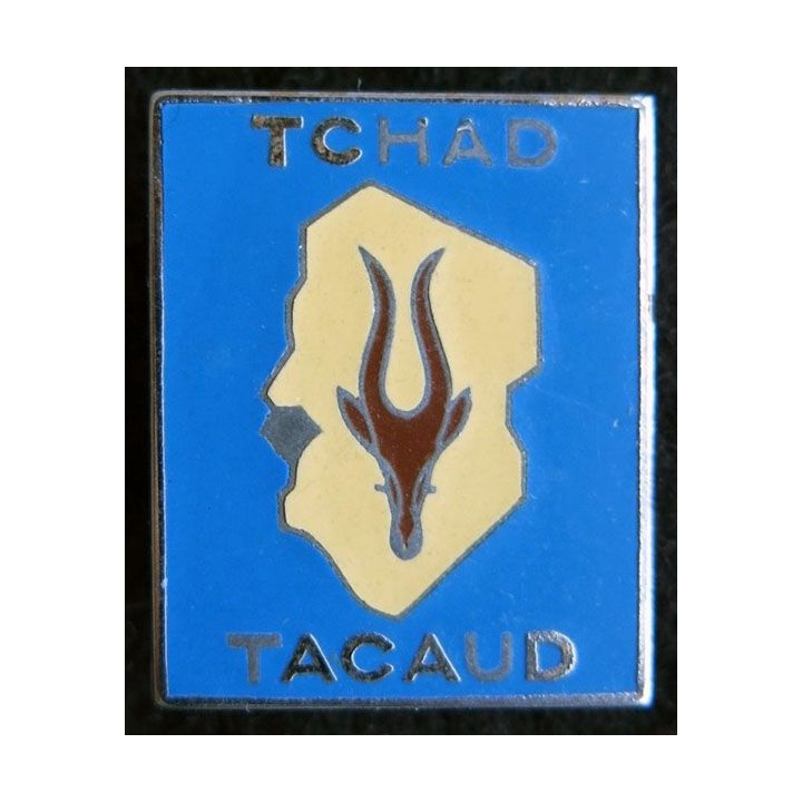 TACAUD : insigne métallique de l'opération Tacaud au Tchad en 1978 Drago