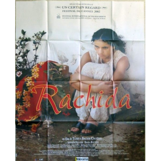 AFFICHE FILM : affiche de cinéma du film "Rachida" de 2003 dimension 115 x 158 cm (E007)