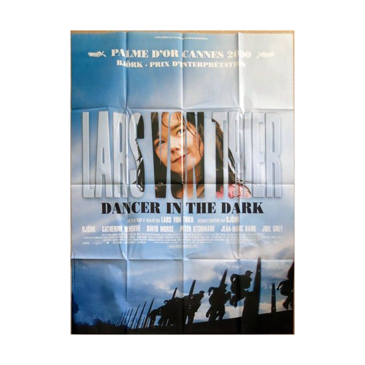 AFFICHE FILM : affiche de cinéma du film "Dancer in the Dark" de 2000 dimension 115 x 158 cm (E007)