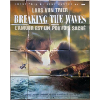 AFFICHE FILM : affiche de cinéma du film "Breaking the Waves" de 1996 dimension 115 x 158 cm (E008)