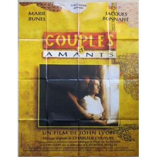 AFFICHE FILM : affiche de cinéma du film "Couples et amants" de 1994 dimension 115 x 158 cm (E008)