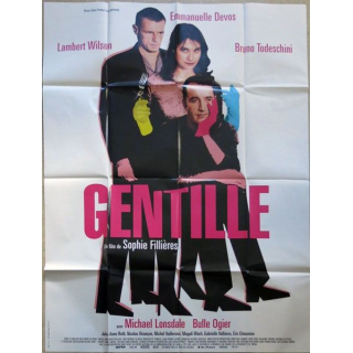 AFFICHE FILM : affiche de cinéma du film "Gentille" de 2005 dimension 115 x 158 cm (E008)