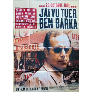 AFFICHE FILM : affiche de cinéma du film "J'ai vu tuer Ben Barka" de 2005 dimension 115 x 158 cm (E008)