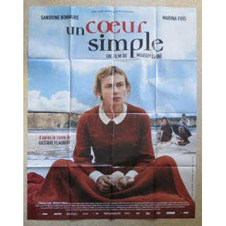 AFFICHE FILM : affiche de cinéma du film "Un coeur simple" de 2008 dimension 115 x 158 cm (E009)