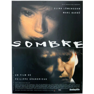 AFFICHE FILM : affiche de cinéma du film "Sombre" de 1999 dimension 40 x 53,5 cm (E010)