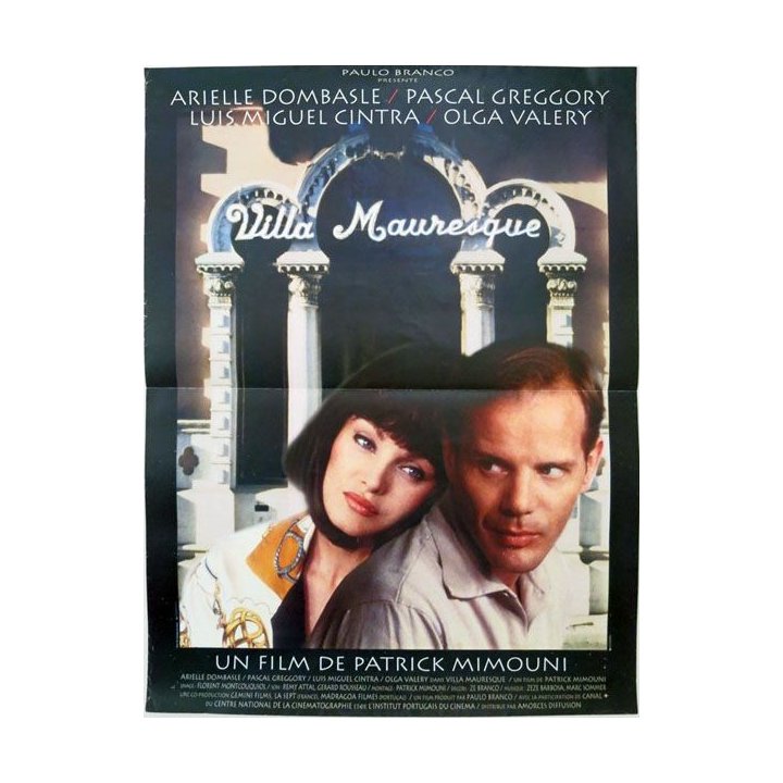 AFFICHE FILM : affiche de cinéma du film "Villa mauresque" 1993 dimension 40 x 53,5 cm (E010)