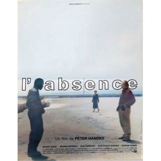 AFFICHE FILM : affiche de cinéma du film "L'absence" 1993 dimension 40 x 54 cm (E010)