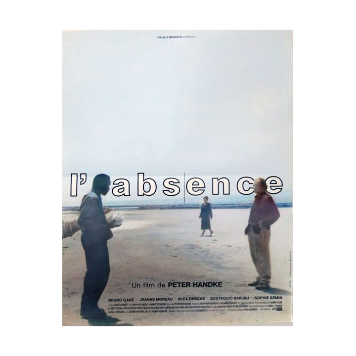 AFFICHE FILM : affiche de cinéma du film "L'absence" 1993 dimension 40 x 54 cm (E010)