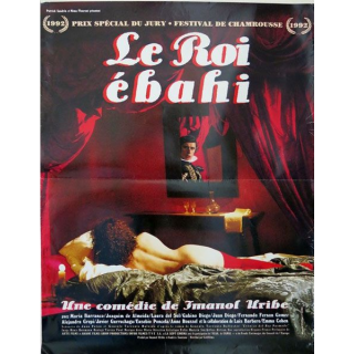 AFFICHE FILM : affiche de cinéma du film "Le roi ébahi" 1992 dimension 43 x 58,5 cm (E010)