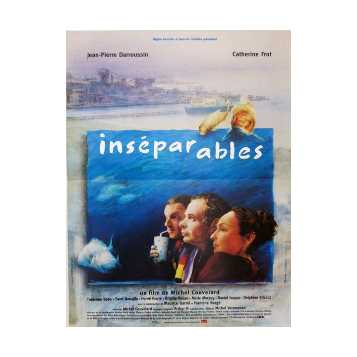 AFFICHE FILM : affiche de cinéma du film "Inséparables" 1999 dimension 40 x 53 cm (E010)