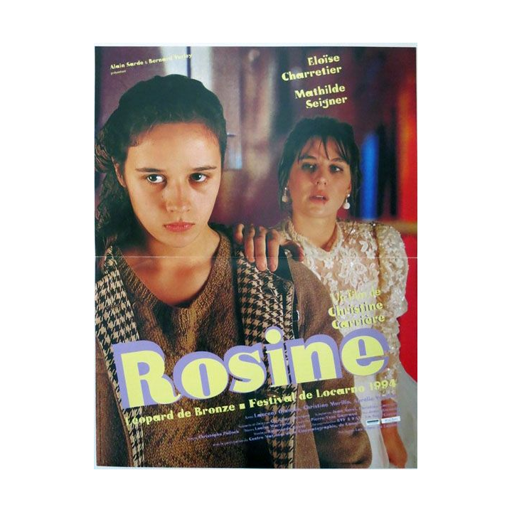 AFFICHE FILM : affiche de cinéma du film "Rosine" 1995 dimension 40 x 54 cm (E010)