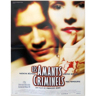 AFFICHE FILM : affiche de cinéma du film "Les amants criminels" 1999 dimension 40 x 54 cm (E010)