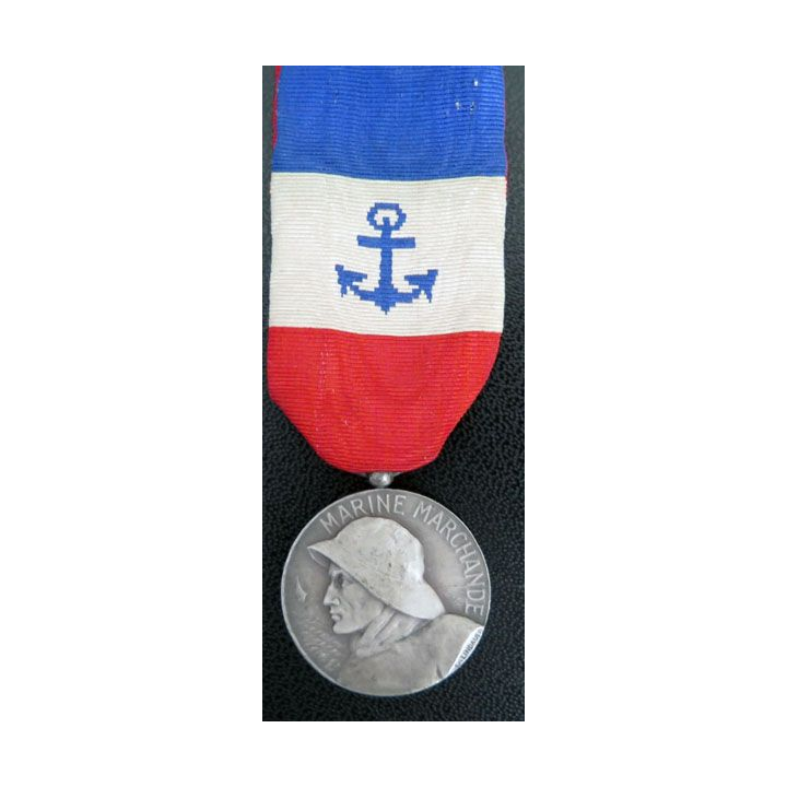 médaille d'honneur de la marine marchande  J. Maestraggi en 1932