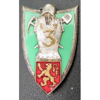  3° RG : 3°régiment du génie ARRAS de fabrication Drago Béranger