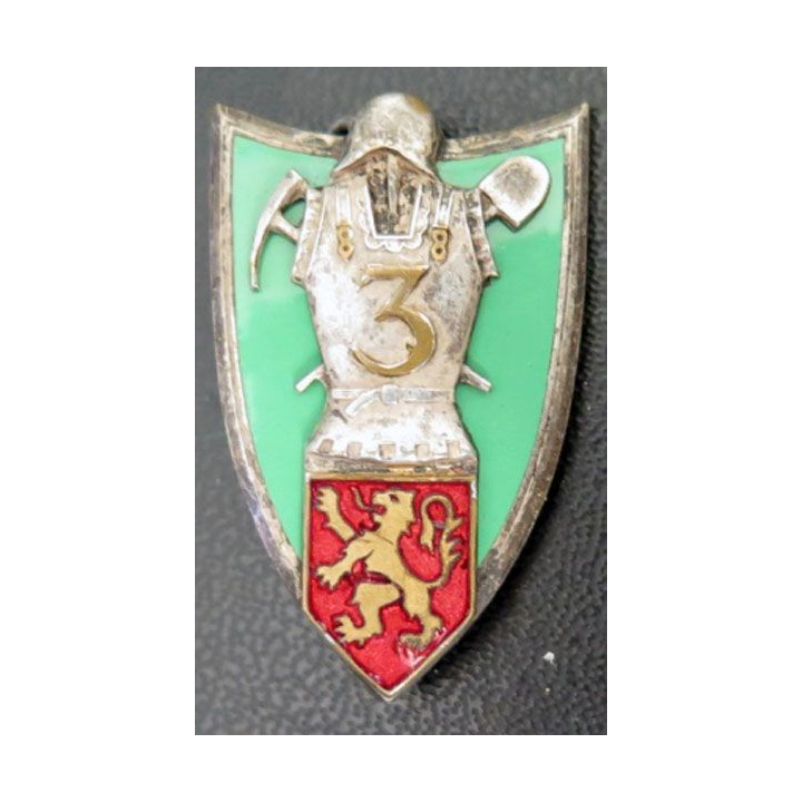  3° RG : 3°régiment du génie ARRAS de fabrication Drago Béranger