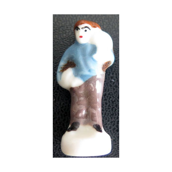 Fève de collection crèche : pasteur