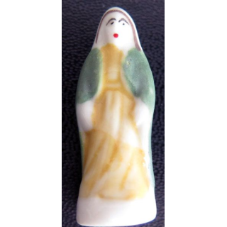 Fève de collection crèche : villageoise
