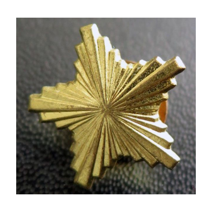 étoile de galon yougoslave de dimension 1,8 cm