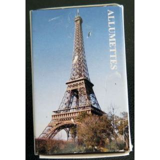 BOITE D'ALLUMETTES : Arc de triomphe et tour Eiffel matches