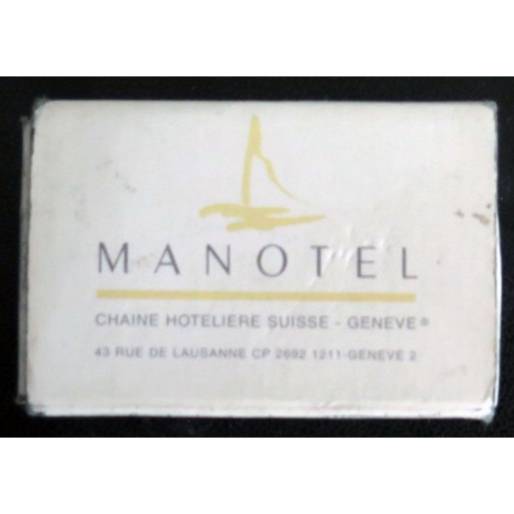 BOITE D'ALLUMETTES : MANOTEL Geneve