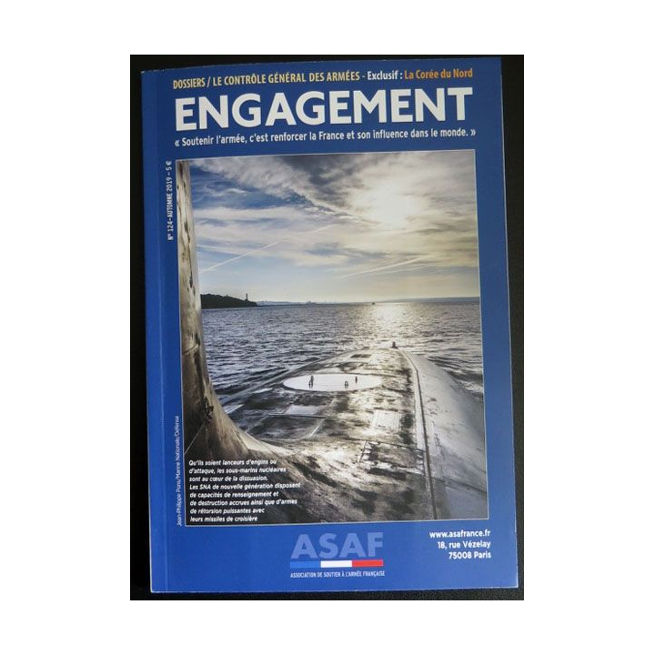 ASAF N°124  ENGAGEMENT association de soutien à l'armée française automne 2019