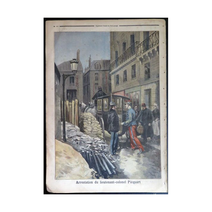 Le petit journal supplément illustré N° 376 du dimanche 30 janvier 1898 
