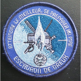 GENDARMERIE : insigne tissé de l'escadron de gendarmerie de Dreux