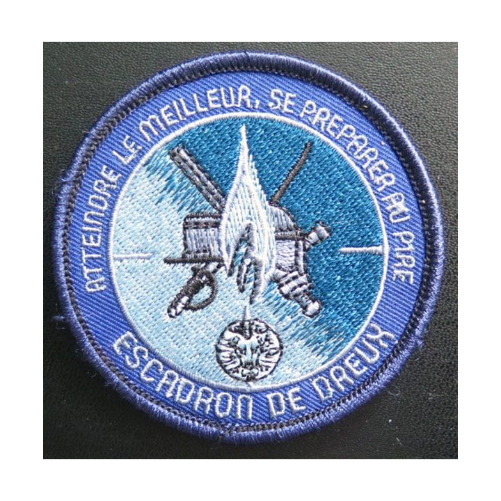 GENDARMERIE : insigne tissé de l'escadron de gendarmerie de Dreux