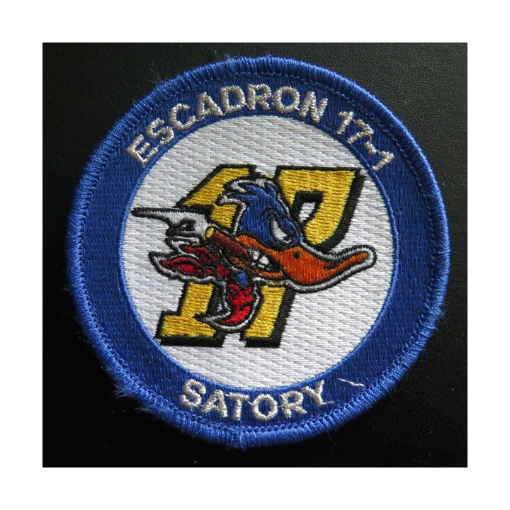 GENDARMERIE : insigne tissé de l'escadron 17-1 Satory