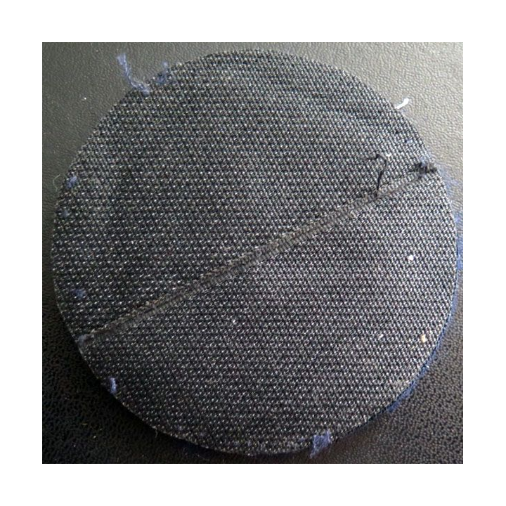 DOUANES : Insigne tissu des douanes de diamètre 7,8 cm sur velcro