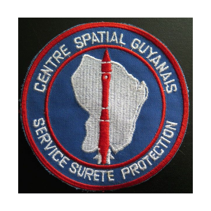 insigne service de la sureté protection du centre spatial guyannais