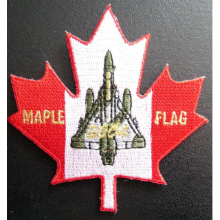 Insigne tissu du mirage 2000 D mapple falg 2004 Canada