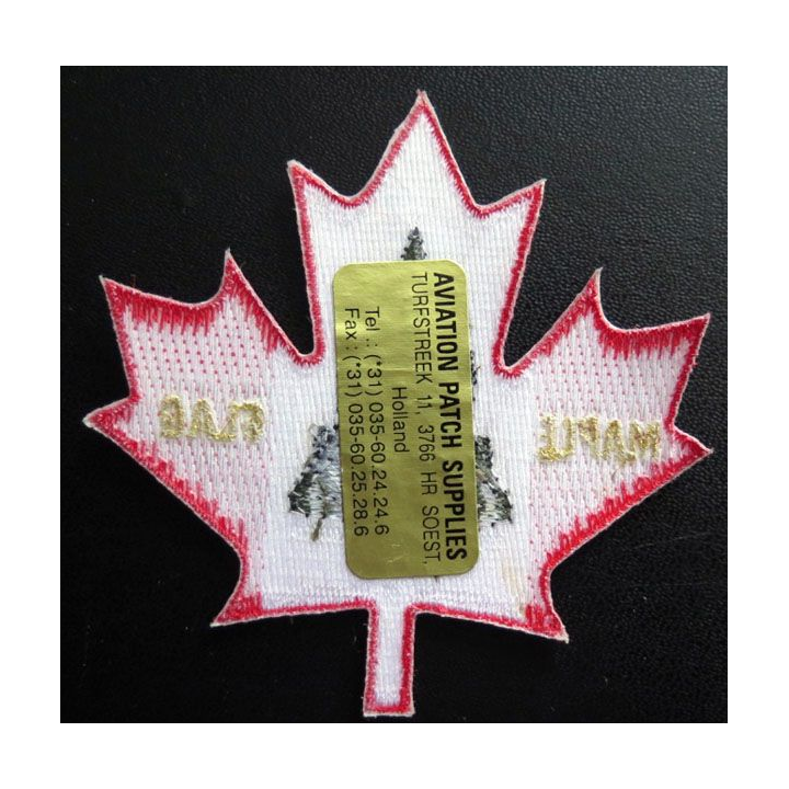 Insigne tissu du mirage 2000 D mapple falg 2004 Canada