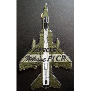 Insigne patch écusson tissu du mirage F1 CR Savoie