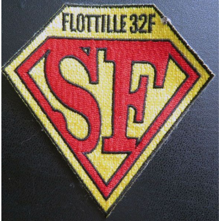 Insigne patch écusson tissu de la Flotille 32 F Super frelon 