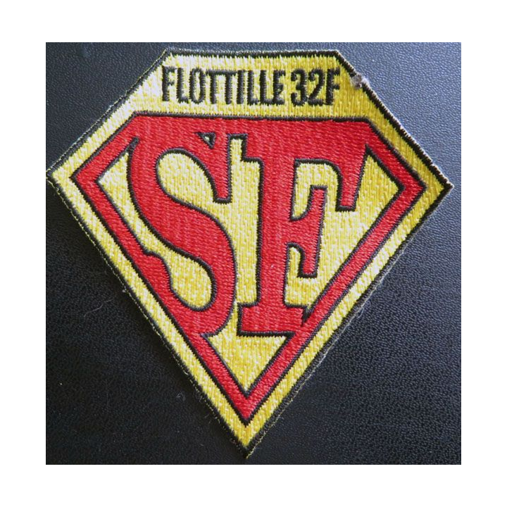 Insigne patch écusson tissu de la Flotille 32 F Super frelon 