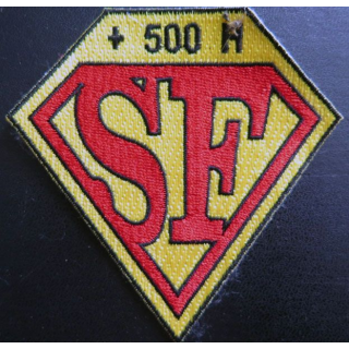 Insigne patch écusson tissu Flotille 32 F Super frelon  + 500 Heures
