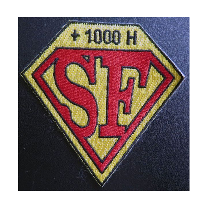 Insigne patch écusson tissu Flotille 32 F Super frelon  + 1000 Heures