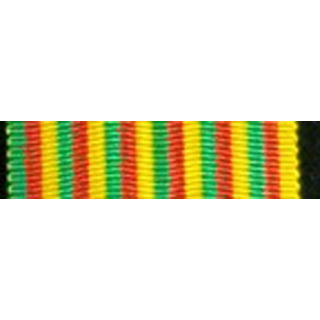 CAMEROUN : Ruban de l'Ordre du mérite Camerounais de longueur 10 cm