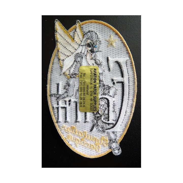 Insigne patch écusson tissu du simulateur tactique Edith de l'ALAT