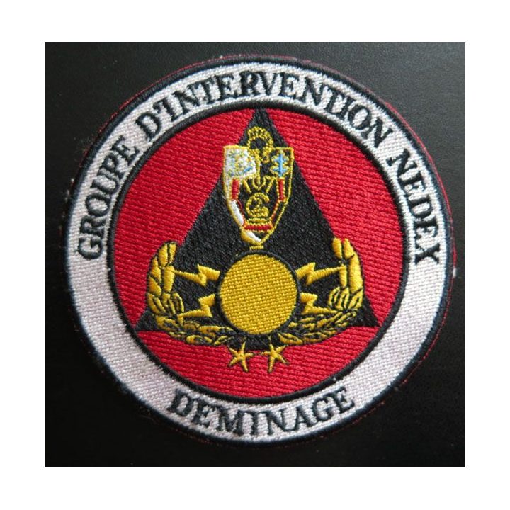 Insigne patch écusson tissu NEDEX Déminage du 2° Régiment du génie
